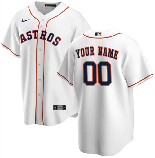 Men's Houston Astros ACTIVE PLAYER Custom Stitched MLB Jersey
